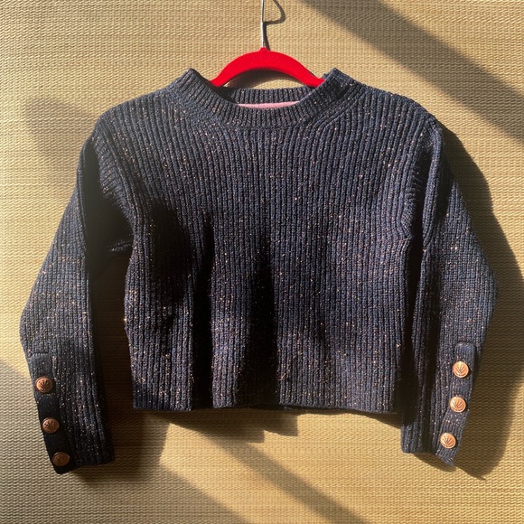 Rag & Bone Merino crew neck sparkly sweater nwot - Picture 5 of 8